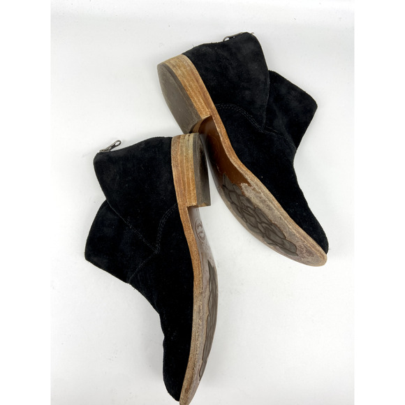 Kork-Ease Ryder Boots Womens Sz 7.5M Black Leather Suede Back Zip Ankle - Picture 8 of 15